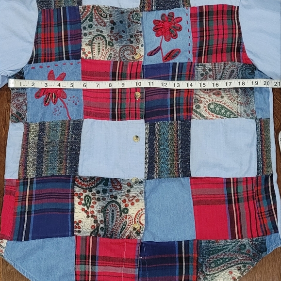 Casey Max patchwork shirt - Picture 3 of 5